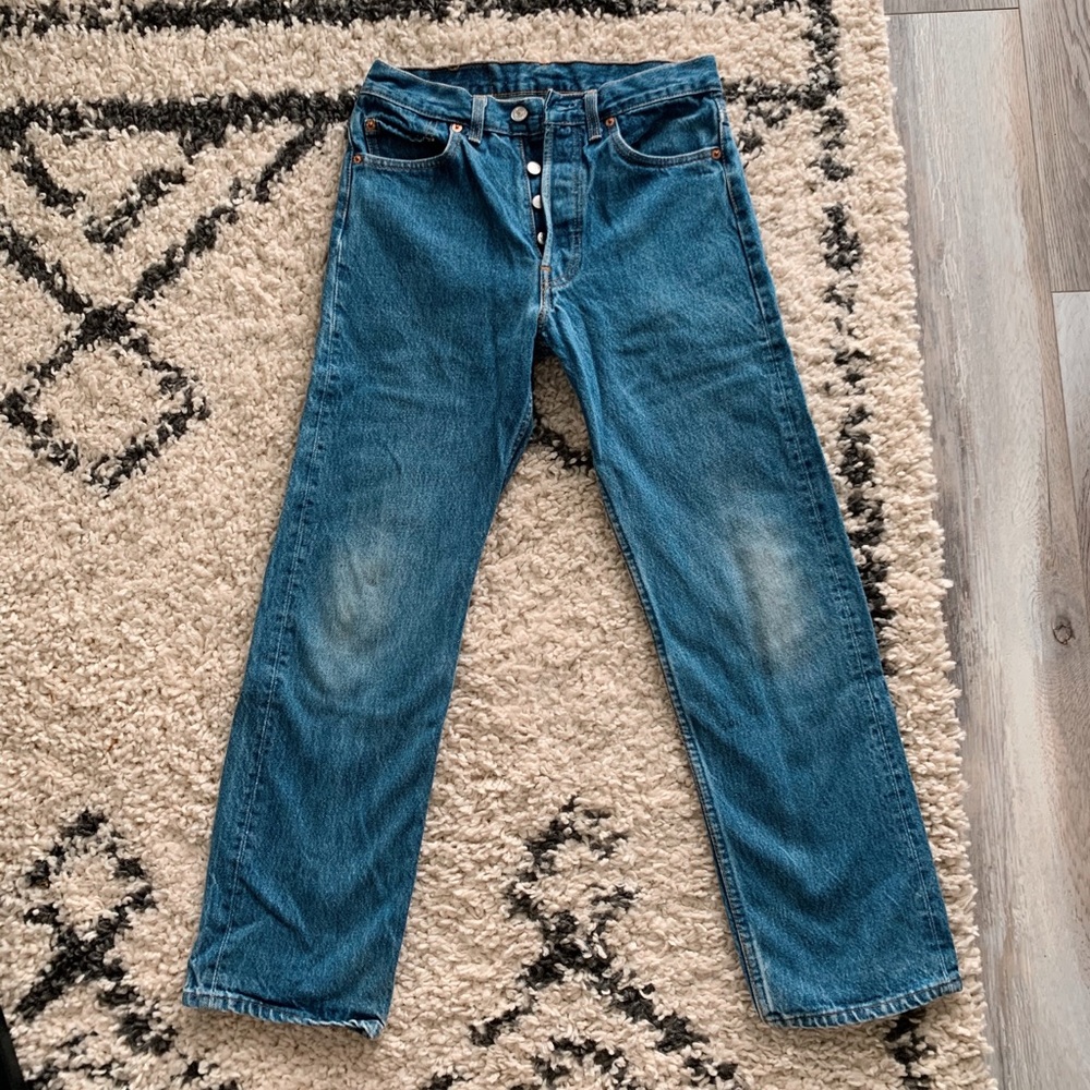 retro and vintage Levi mom jeans